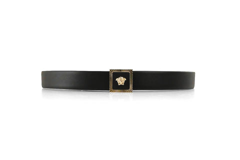 Palazzo Belt With Square Buckle