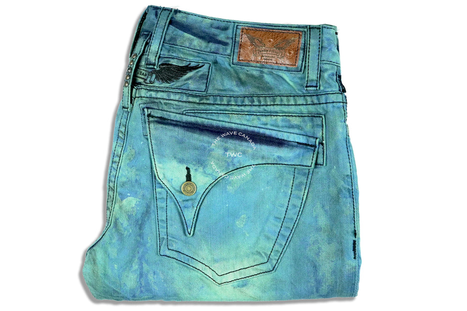 Paint Splatter Long Flap – The Wave Canada™