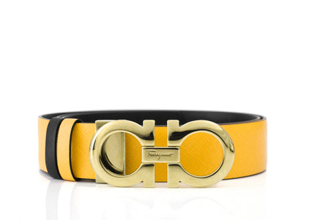 Reversible/ Adjustable Gancini Belt